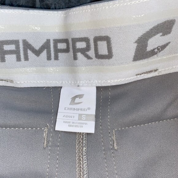 NWT Men’s Sz S Champro Triple Crown Open Bottom Premium Baseball Pant - Picture 8 of 9